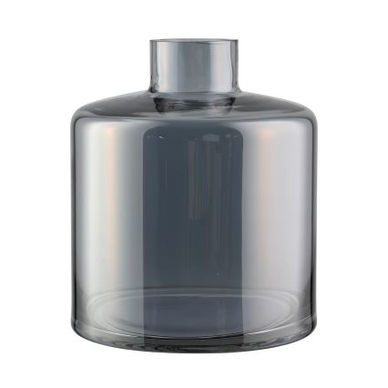 Eglo 421385 - Glazen vaas NABAS 24,5x21 cm zwart/rookglas