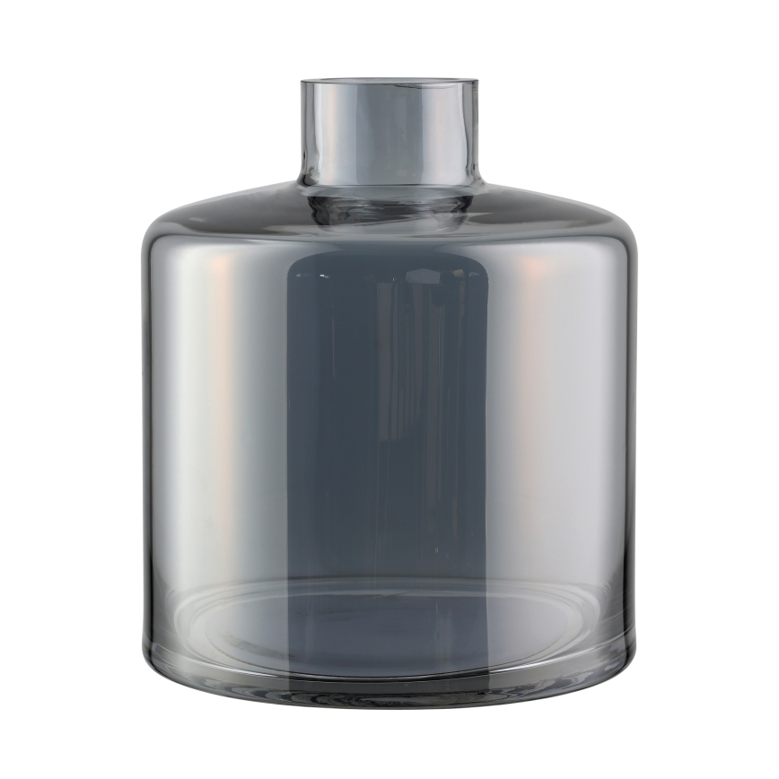 Eglo 421385 - Glazen vaas NABAS 24,5x21 cm zwart/rookglas