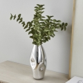 Eglo 421682 - Glazen vaas XIPORAI 28,5x14,5 cm glanzend chroom