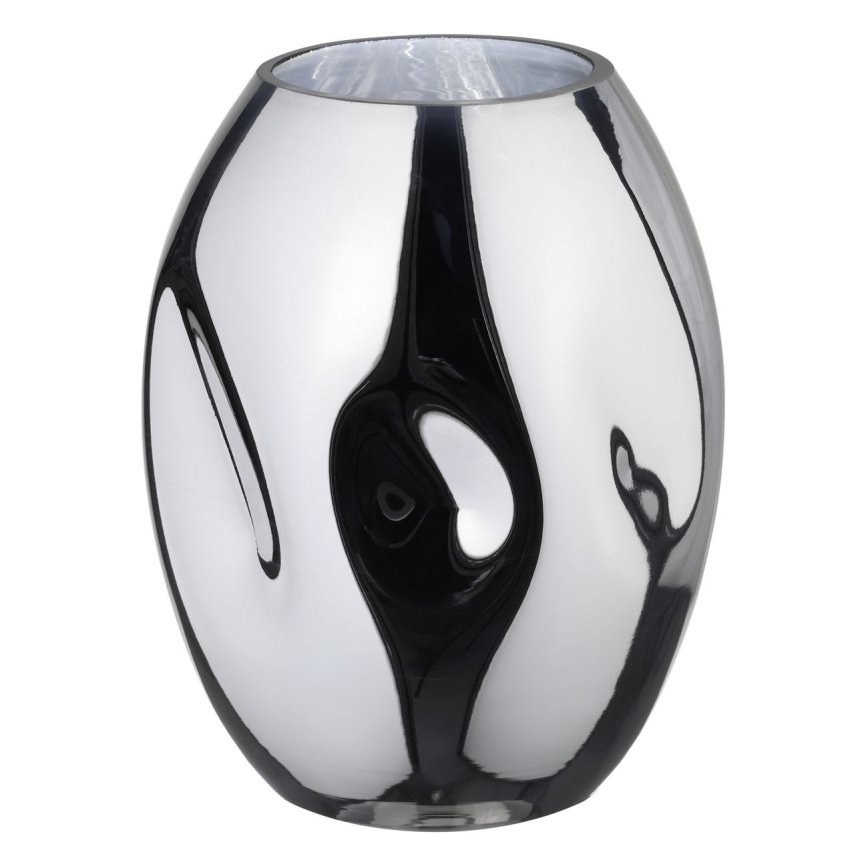 Eglo 421688 - Glazen vaas XIPORAI 19,8x14,5 cm glanzend chroom