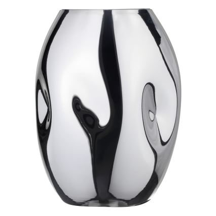Eglo 421688 - Glazen vaas XIPORAI 19,8x14,5 cm glanzend chroom