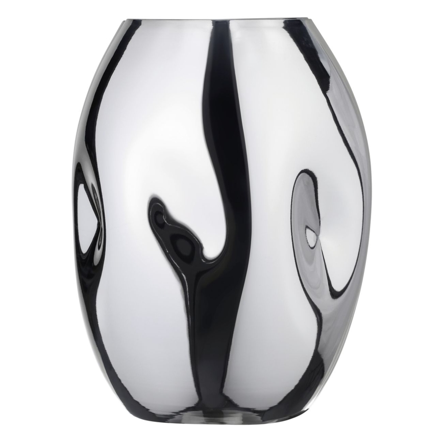 Eglo 421688 - Glazen vaas XIPORAI 19,8x14,5 cm glanzend chroom