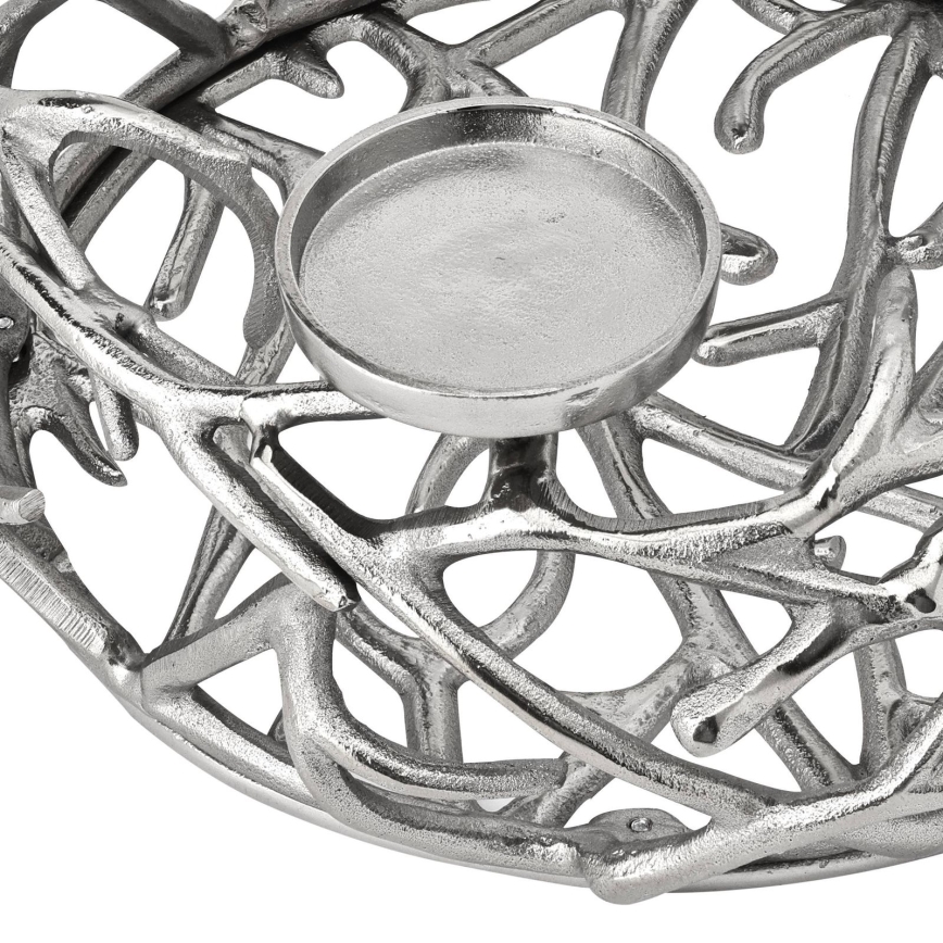 Eglo - Kandelaar 13,5x35 cm zilver