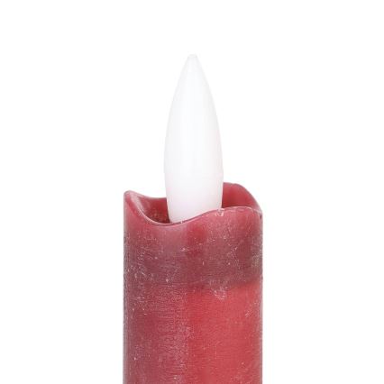 Eglo - SET 2x LED Candle LED/1xAAA 15 cm rood