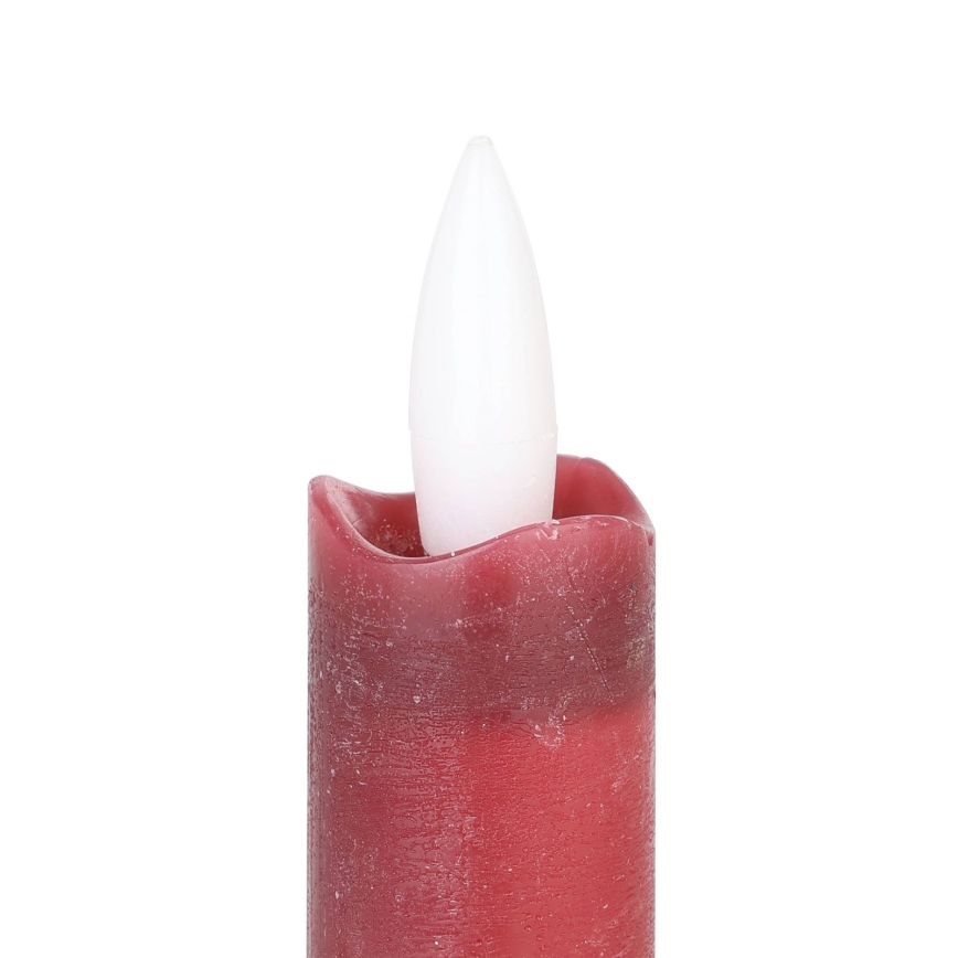 Eglo - SET 2x LED Candle LED/1xAAA 15 cm rood