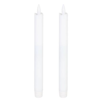 Eglo - SET 2x LED Candle LED/1xAAA 24,5 cm wit