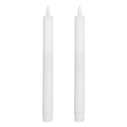 Eglo - SET van 2x LED-kaars LED/1xAAA 24,5 cm wit