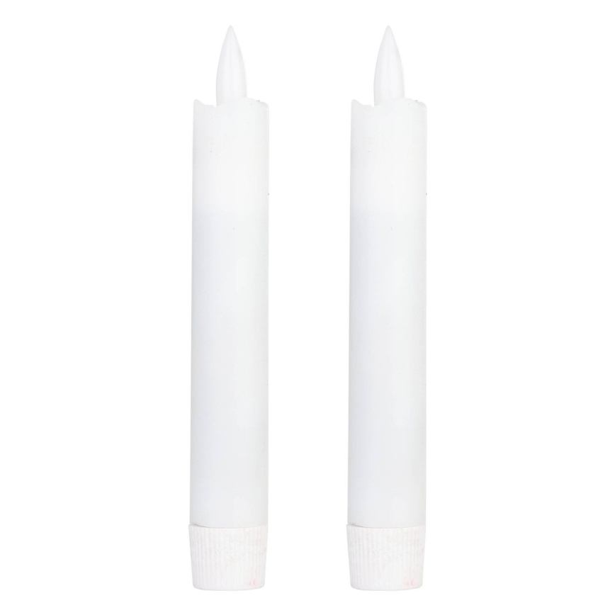 Eglo - SET 2x LED-kaars LED/1xAAA 15 cm wit