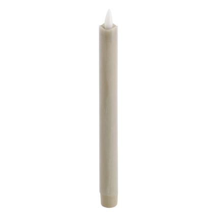 Eglo - SET van 2x LED-kaars LED/1xAAA 24,5 cm beige