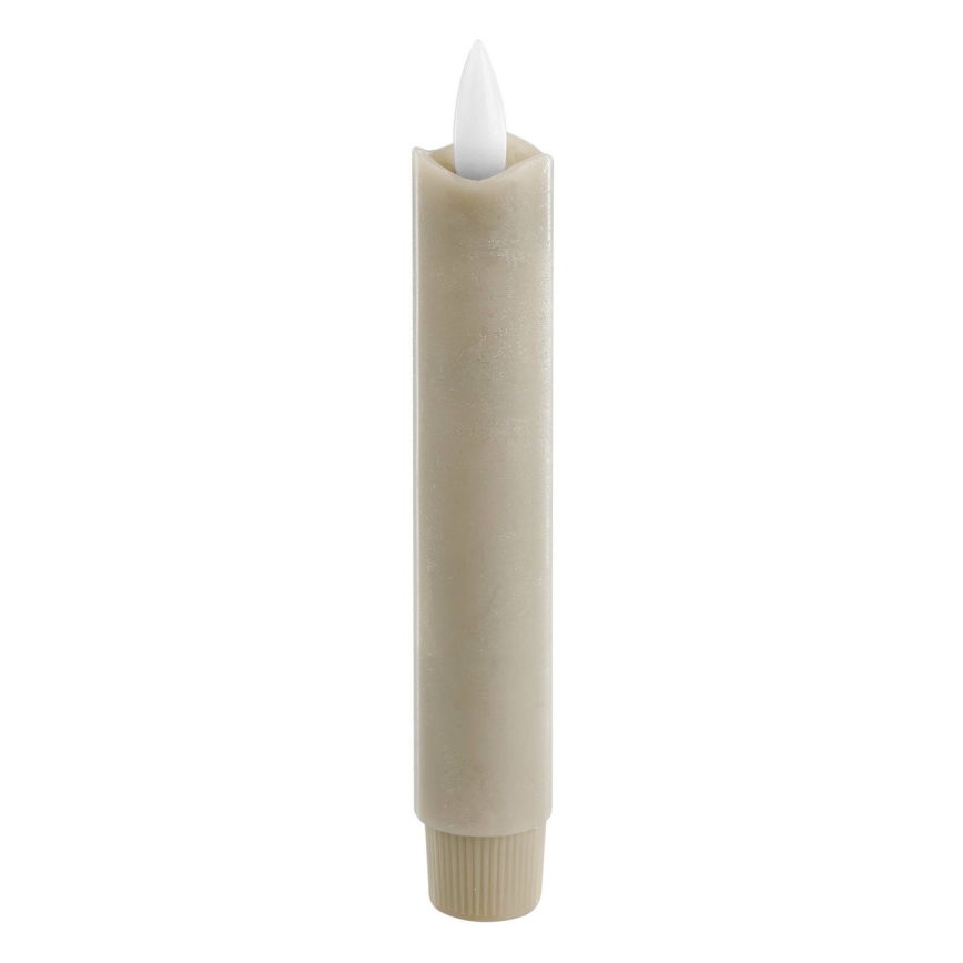 Eglo - SET 2x LED Candle LED/1xAAA 15 cm beige