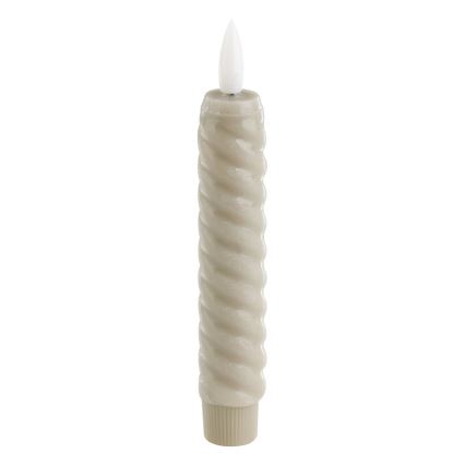 Eglo - SET van 2x LED-kaars LED/1xAAA 15 cm beige