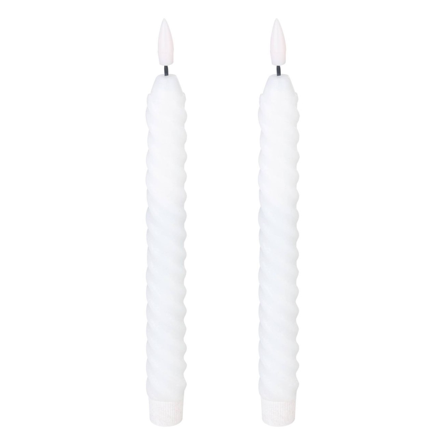 Eglo - SET 2x LED Candle LED/1xAAA 25 cm wit