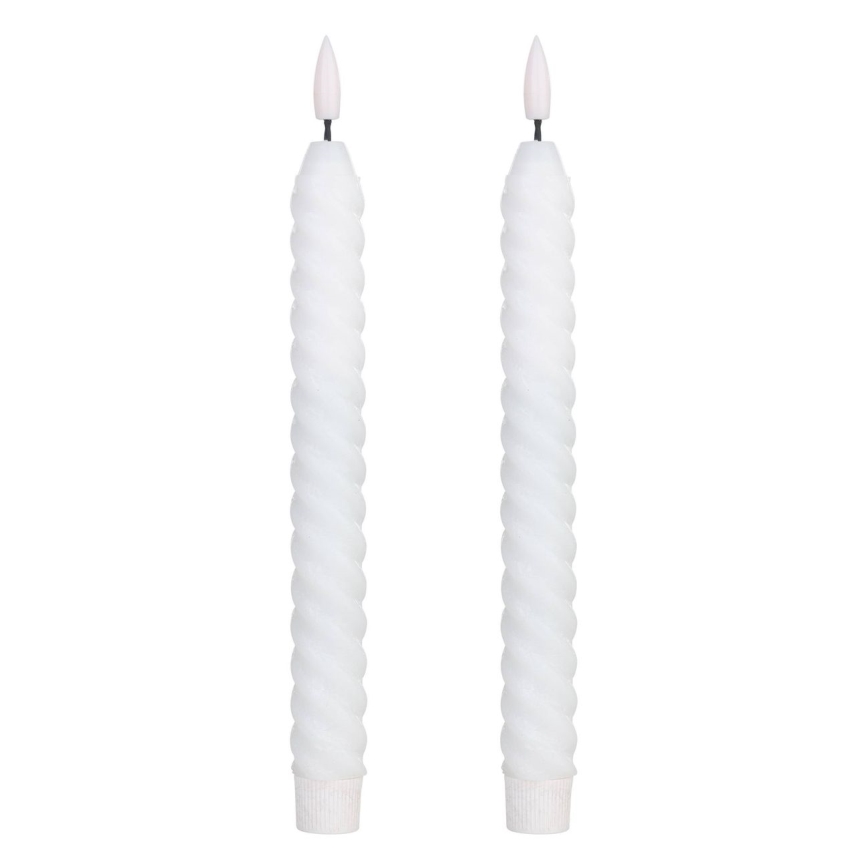 Eglo - SET 2x LED Candle LED/1xAAA 25 cm wit