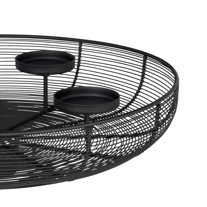 Eglo - Kandelaar diameter 45 cm zwart