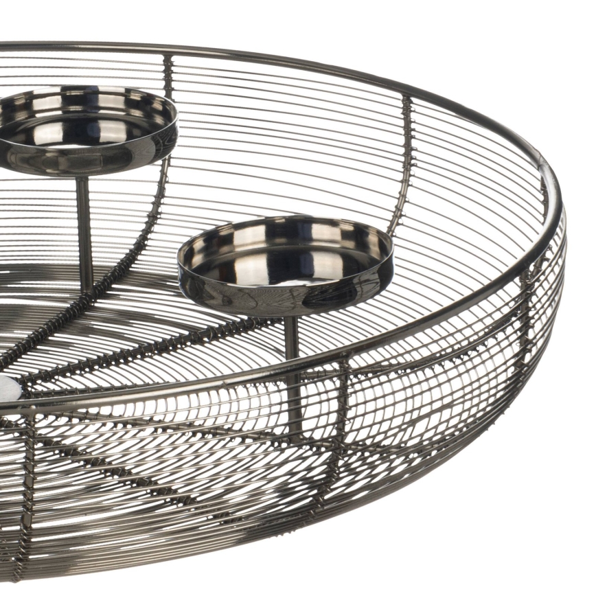 Eglo - Kandelaar diameter 45 cm glanzend chroom