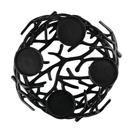 Eglo 422732 - Kandelaar OROQUIETA 13,5x35 cm zwart
