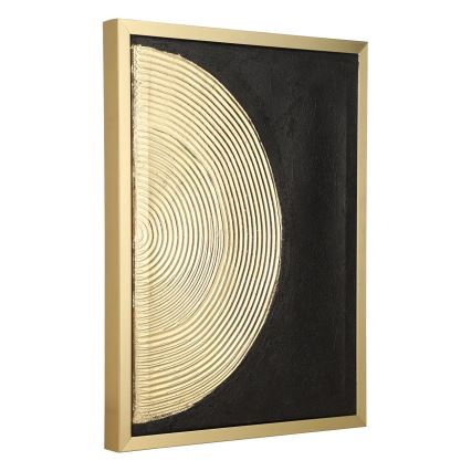 Eglo - SET 2x Schilderen op doek 43x33 cm zwart/goud