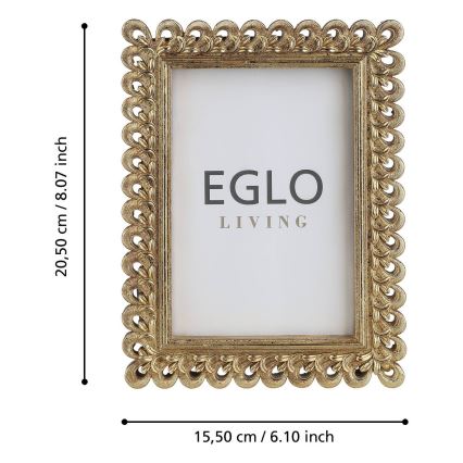 Eglo - Fotolijst 10x15 cm goud