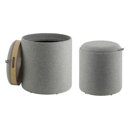 Eglo - SET 2x Krukje diameter 34,5/39 cm grijs