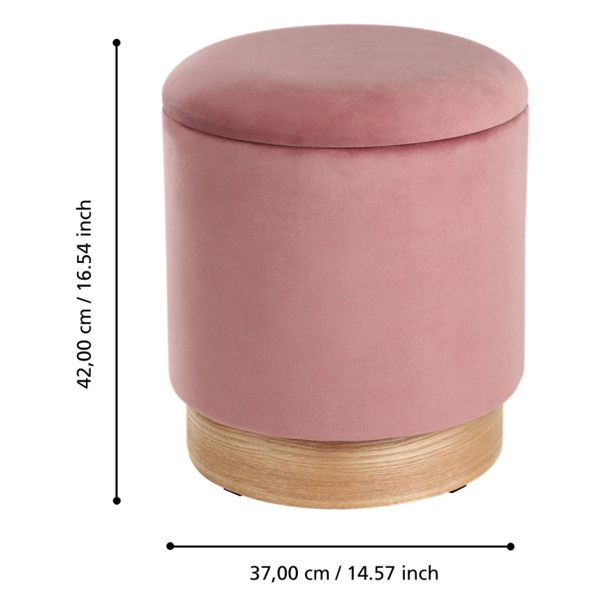 Eglo - SET 2x Krukje diameter 30,5/37 cm roze