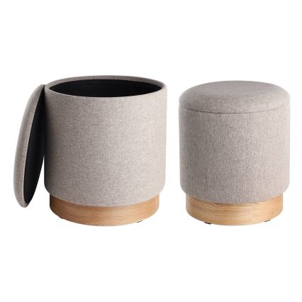 Eglo - SET 2x Krukje diameter 30,5/37 cm bruin