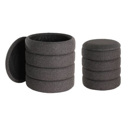 Eglo - SET 2x Krukje diameter 33,5/40 cm zwart