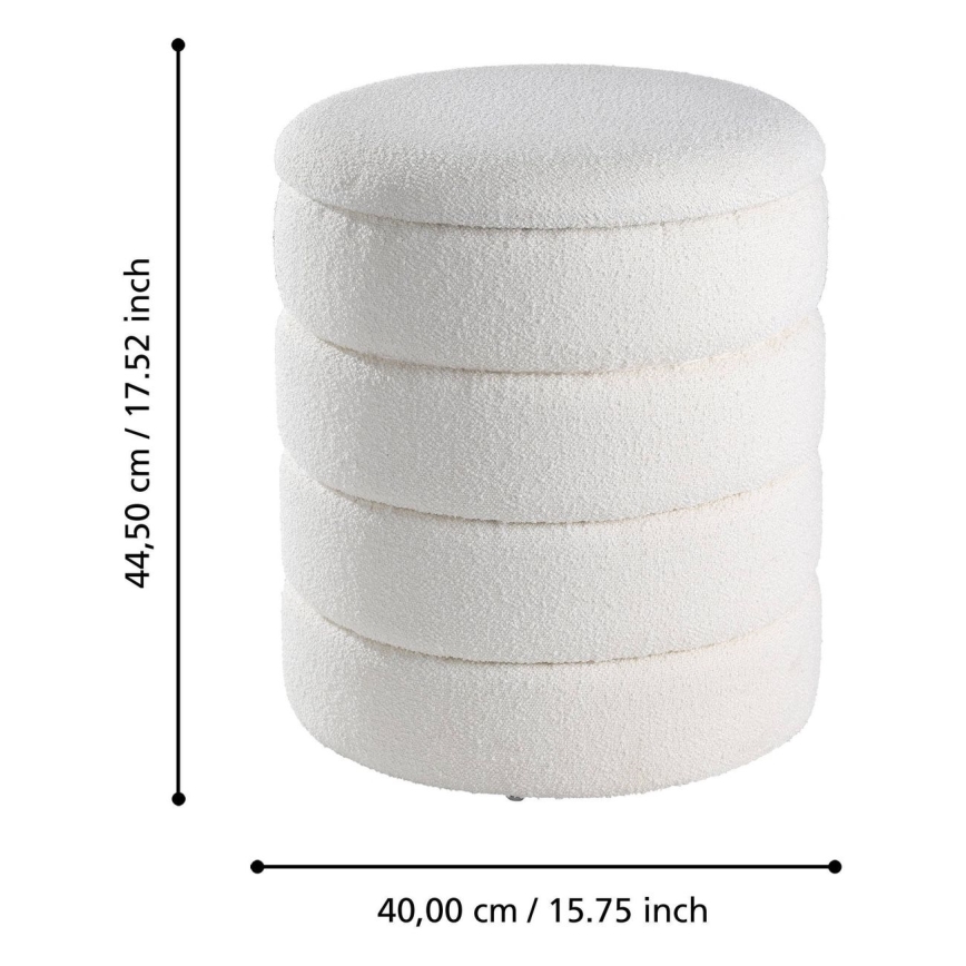 Eglo - SET 2x Krukje diameter 33,5/40 cm wit