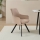 Eglo 424942 - Fauteuil APALIT 86x60 cm beige/zwart