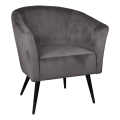 Eglo 424946 - Fauteuil AMPAHA 78x70 cm grijs