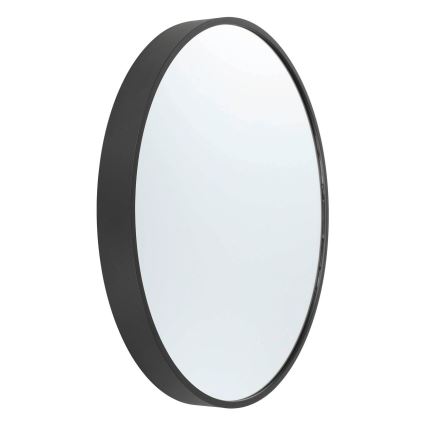 Eglo - muur spiegel diameter 40 cm zwart