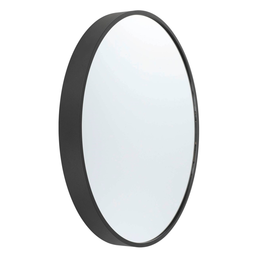 Eglo - muur spiegel diameter 40 cm zwart