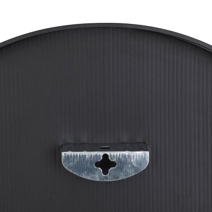 Eglo - muur spiegel diameter 40 cm zwart