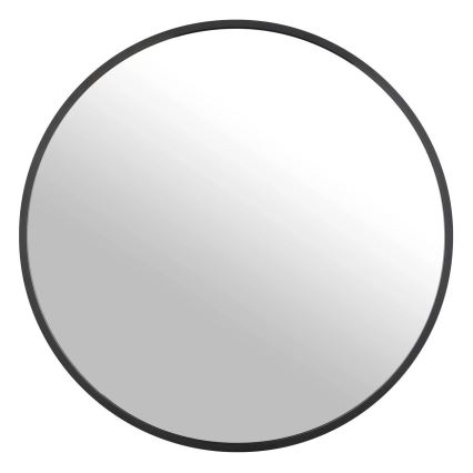 Eglo - muur spiegel diameter 40 cm zwart