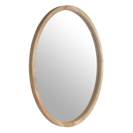 Eglo - muur spiegel diameter 70 cm bruin