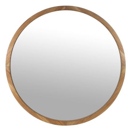 Eglo - muur spiegel diameter 70 cm bruin