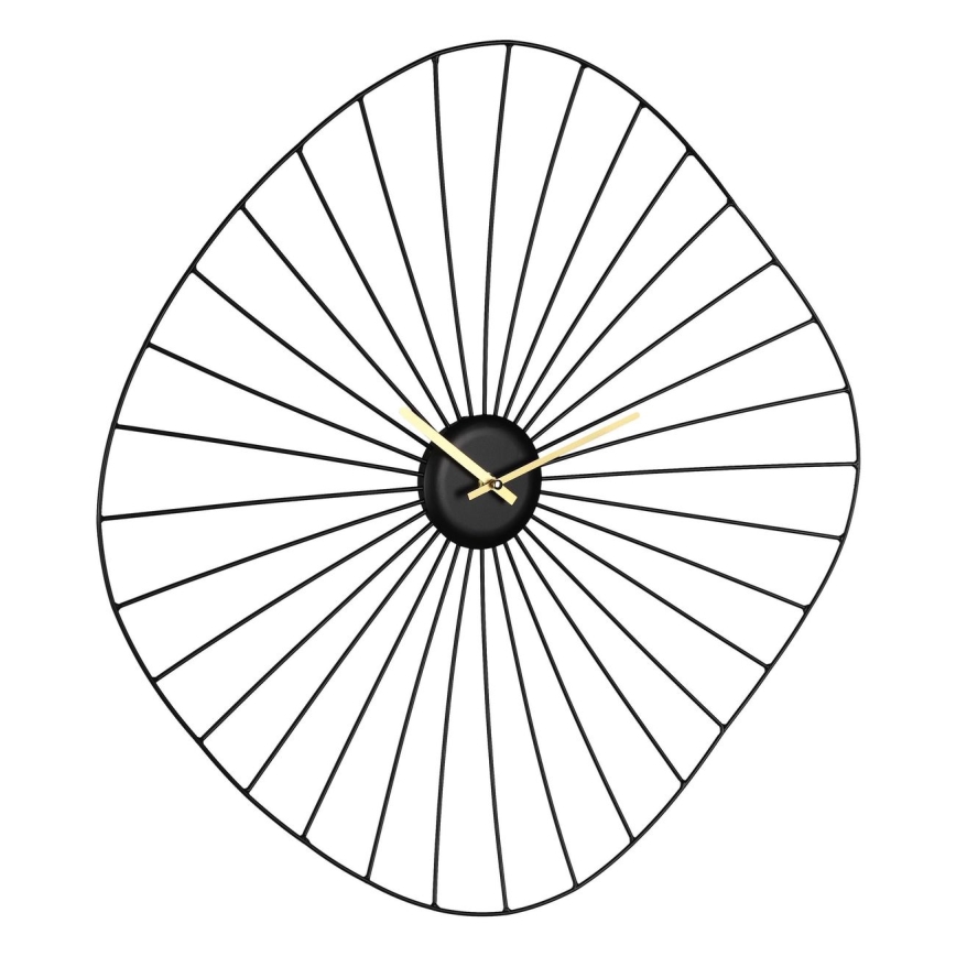 Eglo - Wand klok 1xAA 60x60 cm zwart