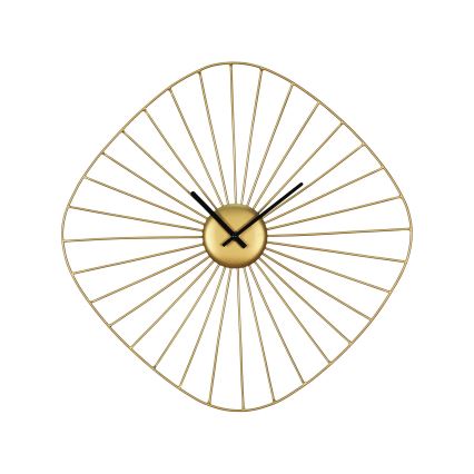 Eglo 425517 - Wandklok MATSUMOTO 1xAA 60x60 cm goud