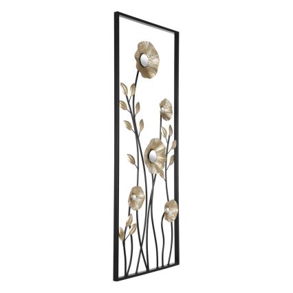 Eglo - wand decoratie 100x38,5 cm zwart/goud