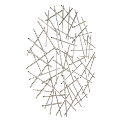 Eglo -  wand decoratie diameter 81 cm mat chroom