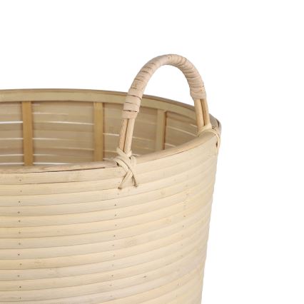 Eglo - Decoratieve mand 41x36 cm beige
