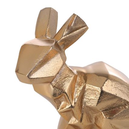 Eglo - Metal decoratie 17,5x16 cm konijn/goud