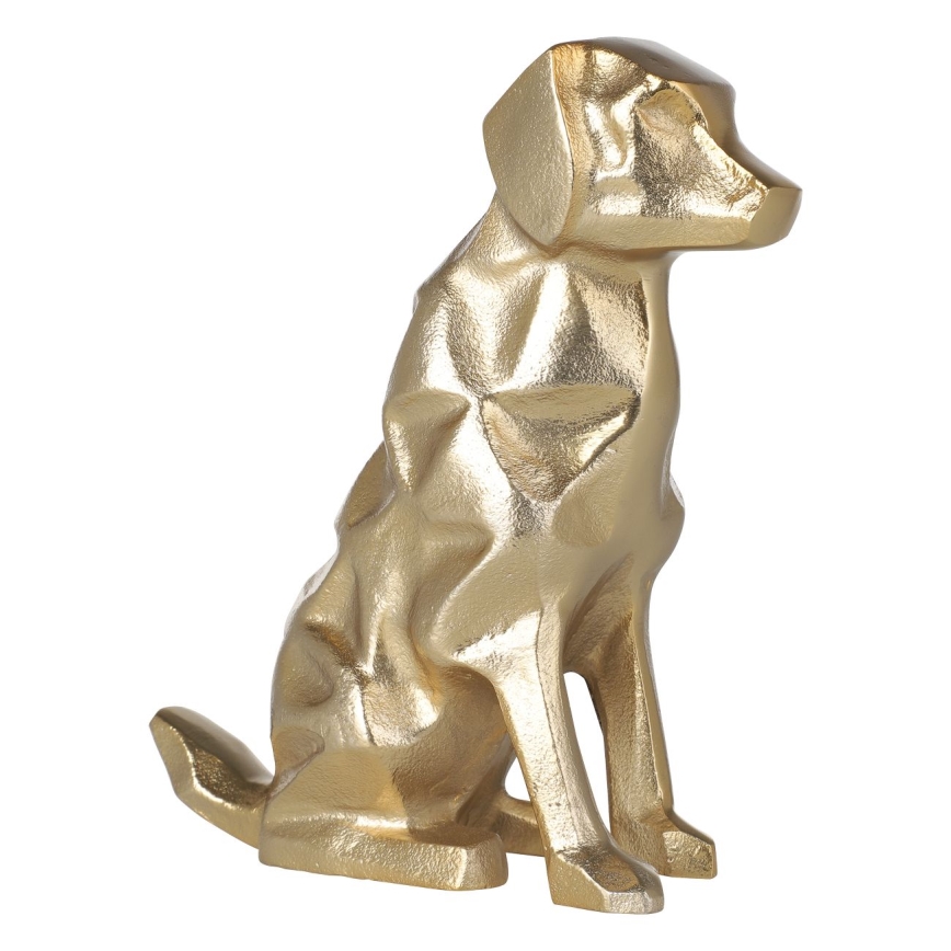 Eglo - Metal decoratie 24,5x20 cm hond/goud