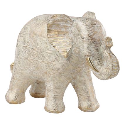 Eglo - Decoratie 20,5x28 cm olifant/hars