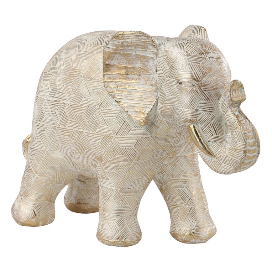 Eglo - Decoratie 20,5x28 cm olifant/hars