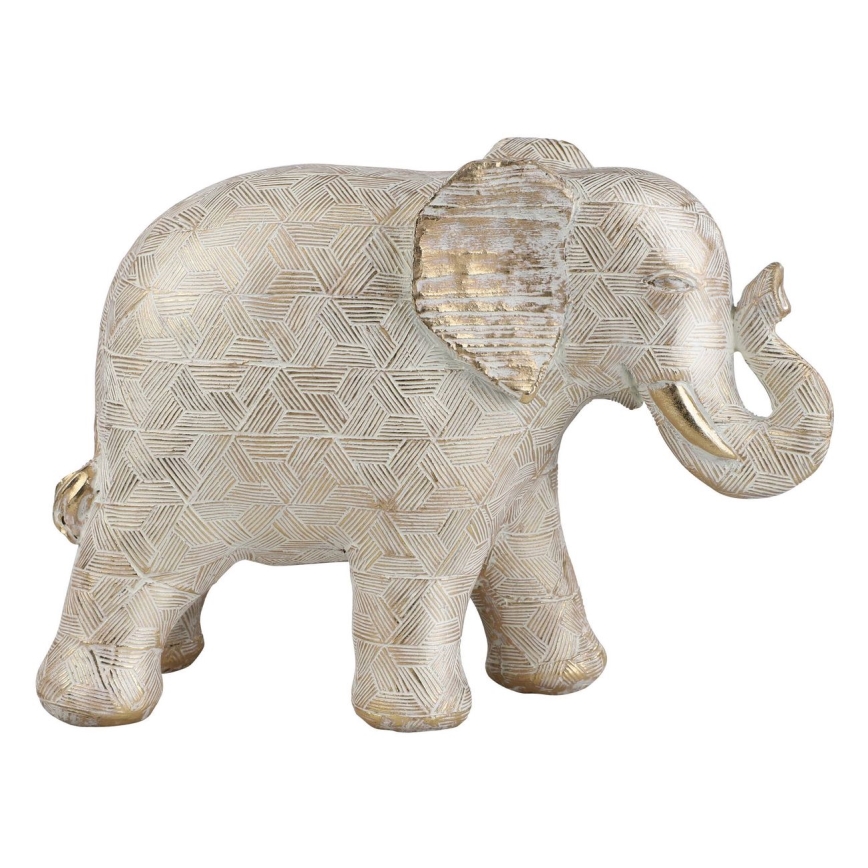 Eglo - Decoratie 20,5x28 cm olifant/hars