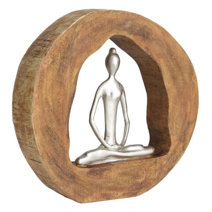 Eglo - Decoratie 27,2x28,5 cm hout/hars