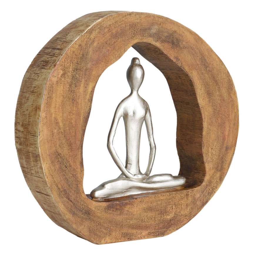 Eglo - Decoratie 27,2x28,5 cm hout/hars