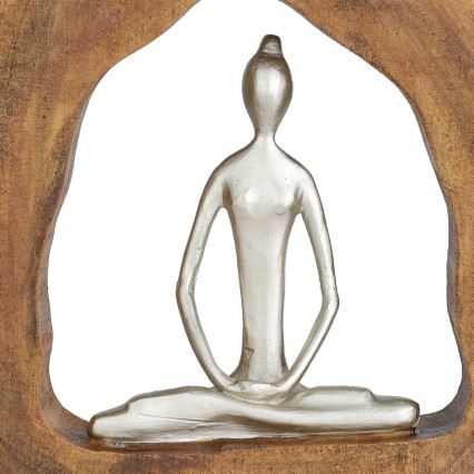 Eglo - Decoratie 27,2x28,5 cm hout/hars