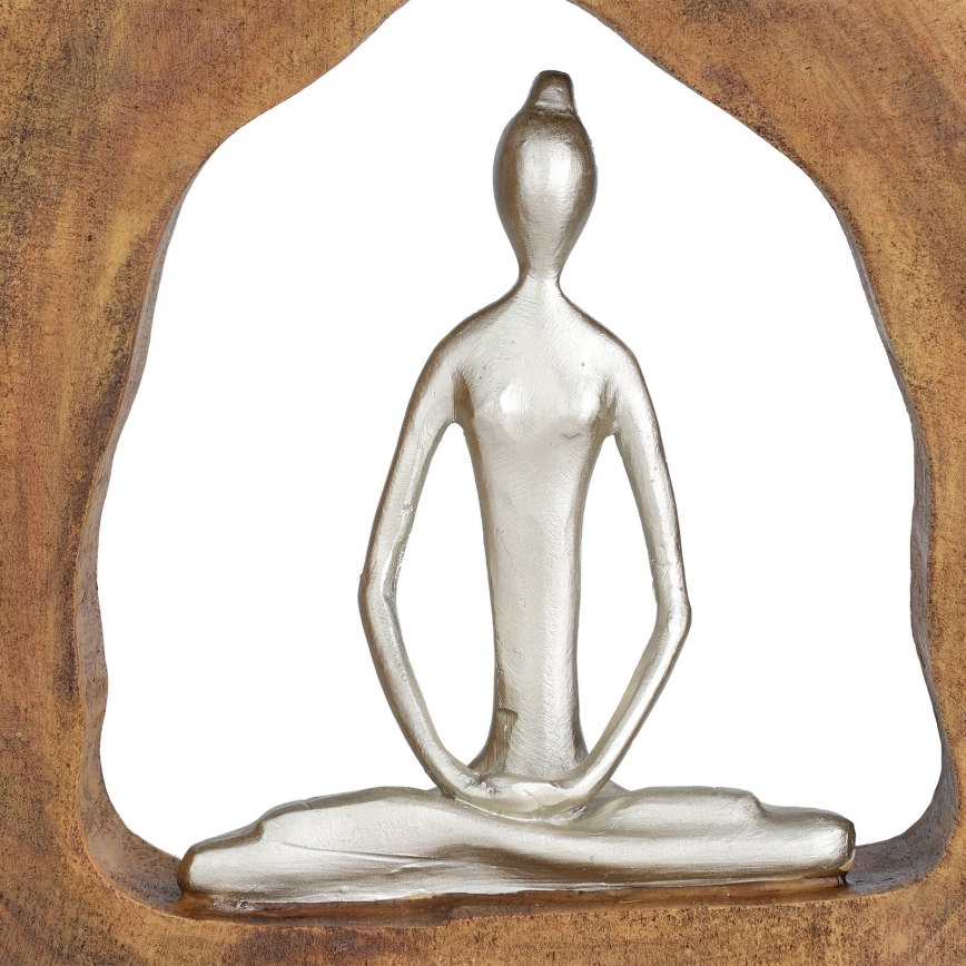 Eglo - Decoratie 27,2x28,5 cm hout/hars