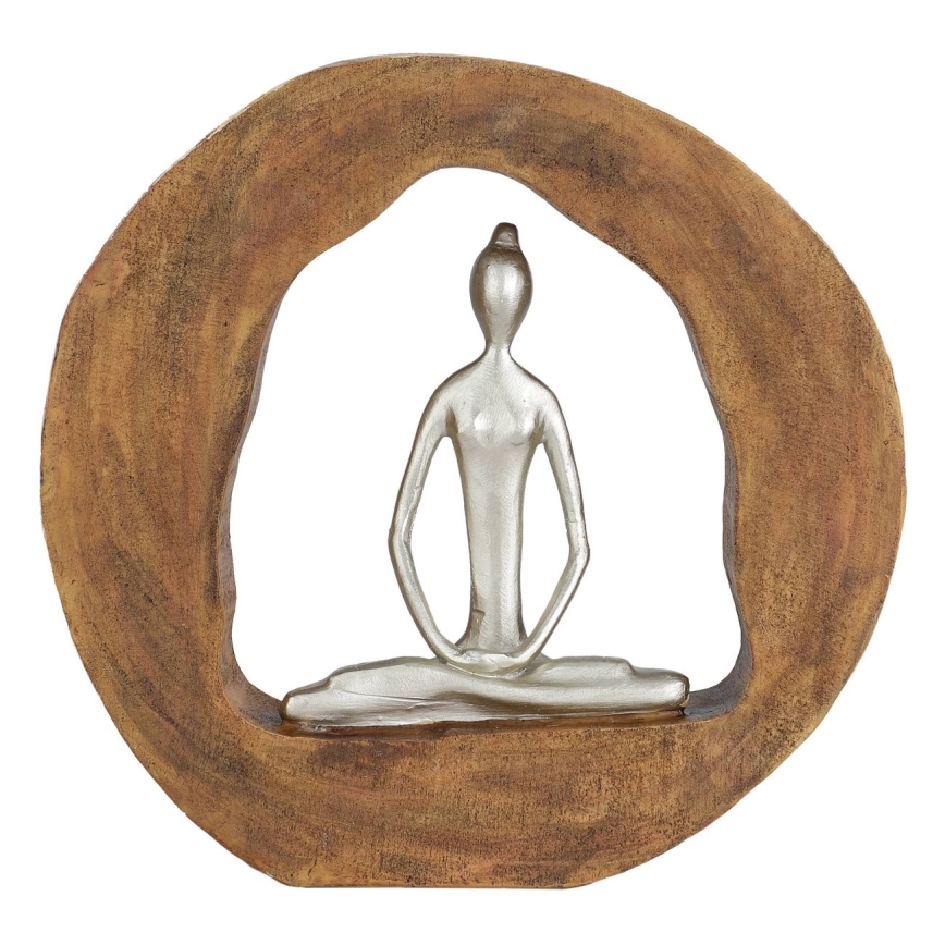 Eglo - Decoratie 27,2x28,5 cm hout/hars